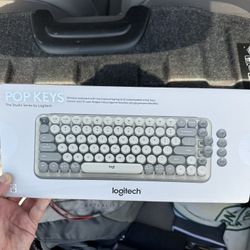 Logitech Popkeys Keyboard Mist 