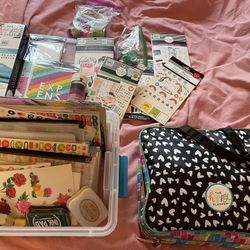 Large Lot Of Happy Planner Items