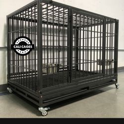 Dog Pet Cage Kennel Size XL Heavy Duty With Grid And Tray New In Box 📦 