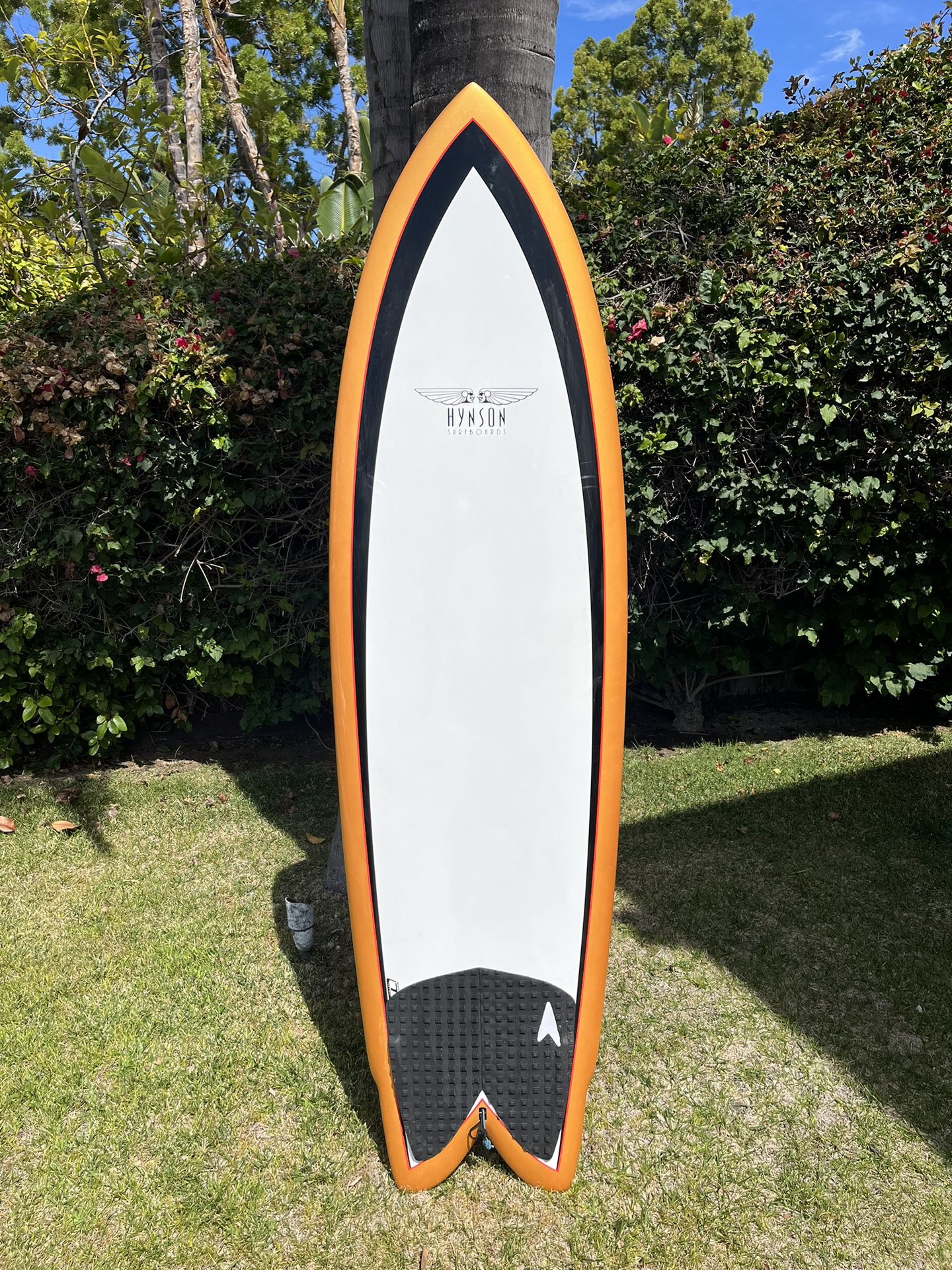 Mike Hynson 6’6 Black knight Quad Fish Surfboard for Sale in San Diego, CA  - OfferUp