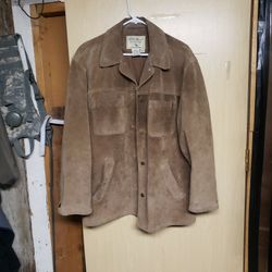 Genuine "Eddie Bauer" Suede Leather Jacket