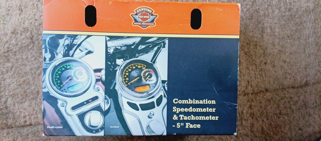 Genuine Harley-Davidson Motorcycle Accessories Combination Speedometer And Tachometer 5-in Face Brand New Never Used π₯π₯πππ΄ββ οΈπΊπ²