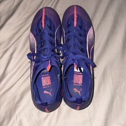 PUMA Mens size 9.5 ULTRA 5 MXSG Lapiz Luzuli Soccer cleats