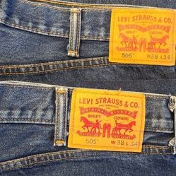 $15.00 EACH Pair 505 LEVI'S  MEN'S GREAT CONDITION 