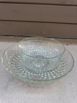 Serving Plate And Bowl