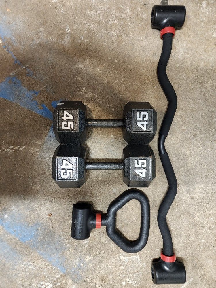 Jayflex And Dumbbells