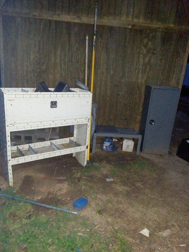 Utility Cabinets For Cargo Van. I Also Have Keys For Locks
