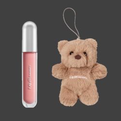 Ariana Grande r.e.m. beauty teddy bear lippy holder keychain + lip balm *PREORDER*