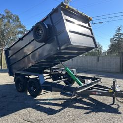 DUMP TRAILER 8x12x4 
