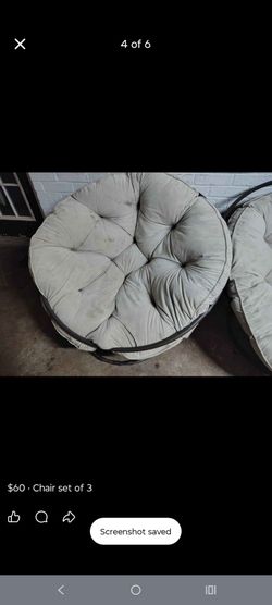 3 set outdoor seats