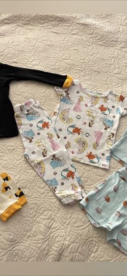 Disney Minnie Mouse and Princess Pijamas Lot