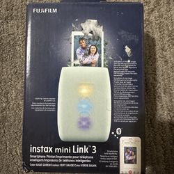 Fujifilm INSTAX MINI Link 3 Printer For iPhone Or Android 