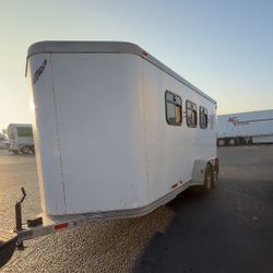 Featherlite 3 Horse Trailer Aluminum 