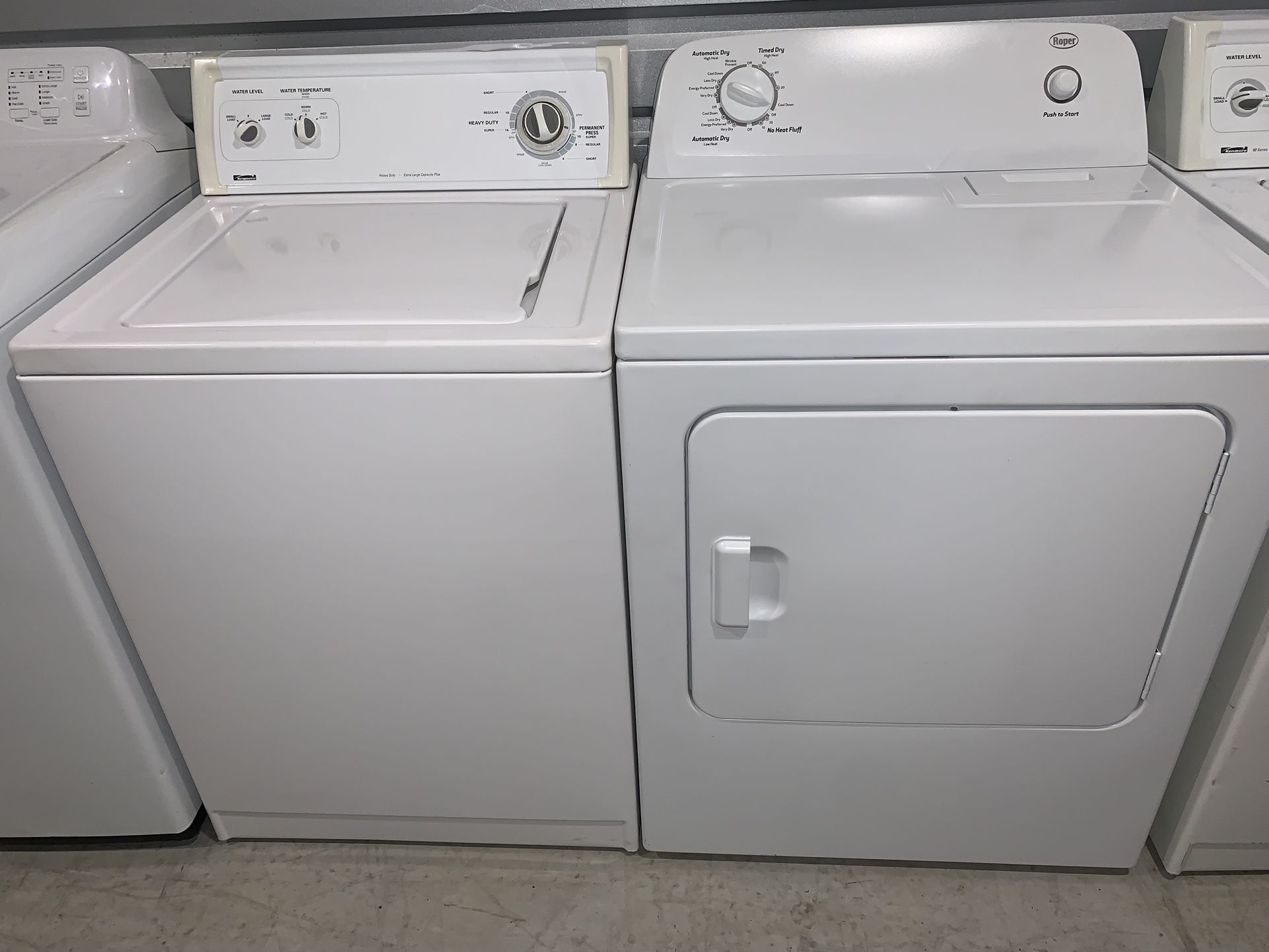 💙⚓️ Kenmore Washer Heavy Duty Xl ❣️& Dryer Súper capacity