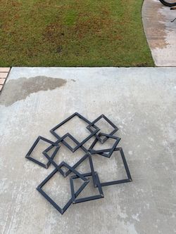 Metal wall mount decor