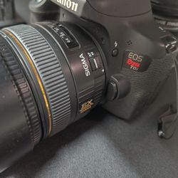 Professional Portrait / Wedding Camera Kit: Canon Rebel T6i, Sigma 30mm F1.4 ART Lens, Tiffen Variable ND Filter, Canon AF 18-55mm Lens, Extras