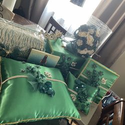 Green Quinceañera Items Can Also Be Sold Separate 