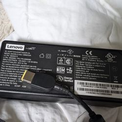 Lenova ac adapter 135W slim tip Thinkpad. Like new condition