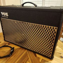 VOX (AD50VT-212) Valvetronix 'Chrome Series' Combo Amp
(2) 12" Celestion 70-80 Speakers | 50W Valvetronix Amp Circuit