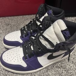 Purple Jordan 1’s Size 10.5 WORE TWICE