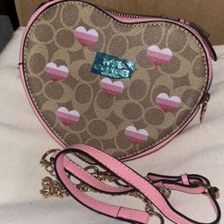 Coach Heart Cross Body 