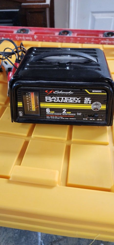 Battery charger 6 amp 2amp