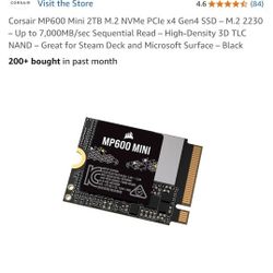Corsair MP600 Mini 2TB. 2230