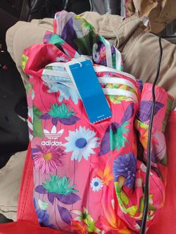 adidas floral Athletic Jacket Full zip