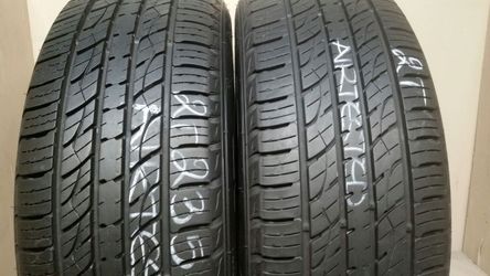 2 Tires 235 60 18 kumho crugen premium like new