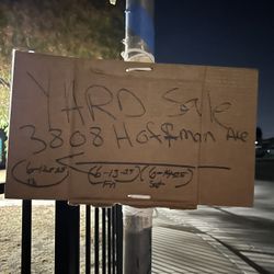 Yard Sale 