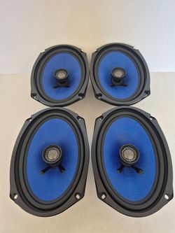 HIFONICS 2 PAIRS 6×9 2 WAY 150 WATTS CAR SPEAKER
