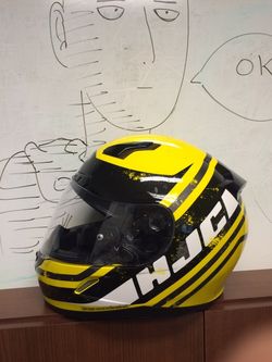 HJC MOTORCYCLE HELMET SNELL & DOT