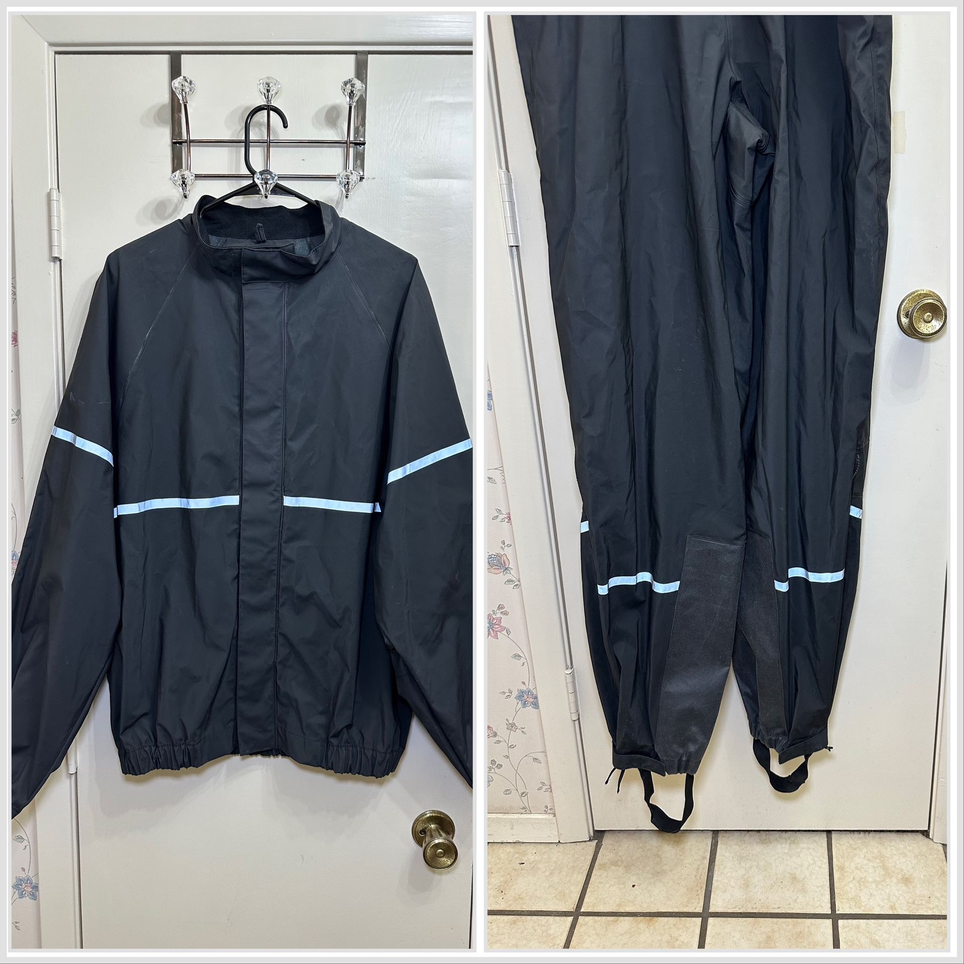 Mens Harley Davidson 2 Piece Rain Suit Size Medium