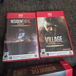 Resident evil 7 and 8