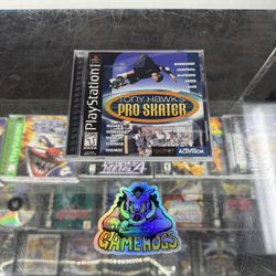 Tony Hawk Pro Skater Ps1 $25 Gamehogs 11am-7pm