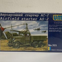 UM ~ Airfield Starter Truck AS-2 ~ 1:72 Scale Model Kit No. 321 ~ Factory Sealed