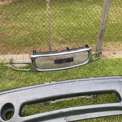 gmc denail grille and bumper 