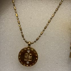 Givenchy Necklace With Beaded Necklace 