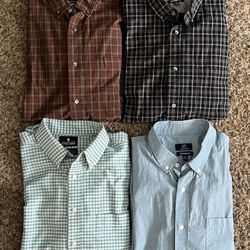 Men’s Dress Shirts (Long Sleeve, XL)