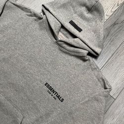 🔥 FEAR OF GOD ESSENTIALS HOODIE – DARK OATMEAL – XXS–XXL (NEW)