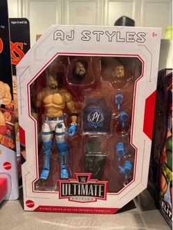 WWE Ultimate Edition Series 16 AJ Styles WWF WCW ECW AEW TNA ROH