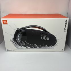 JBL Boombox 3 Black Portable Bluetooth Speaker