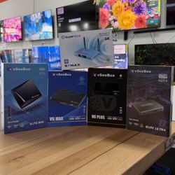 VSEEBOX ELITE ULTRA ELITE MINI V6 MAX V6 PLUS SUPERBOX S7 MAX S7 ULTRA - BRAND NEW, SEALED - AUTHORIZED SELLER 