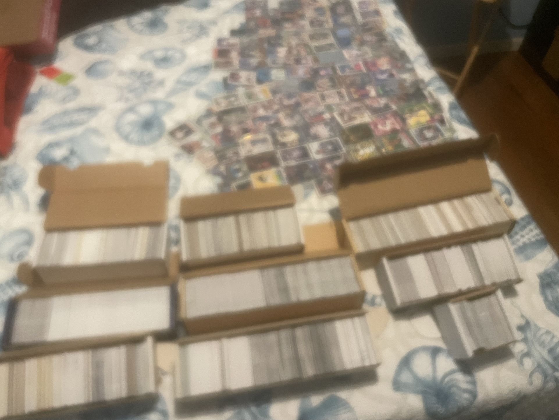 6000+ Baseball, Basketball And Football Cards. Make A Offer!