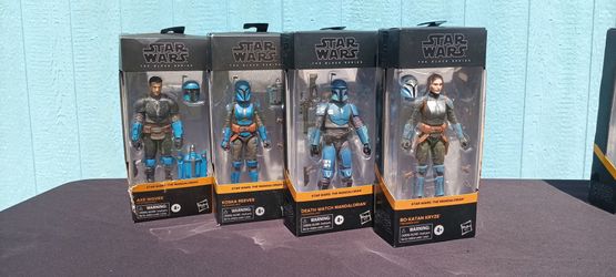 Star wars the black series mandalorian kryze lot