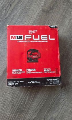 Milwaukee

M18 FUEL 18V
Lithium-lon Brushless
Cordless Jig Saw
(Tool-Only)
