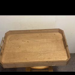 Large Wood Tray BEST OFFER 