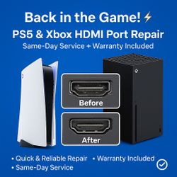 Console HDMI Port Repair - PS5, Xbox And More