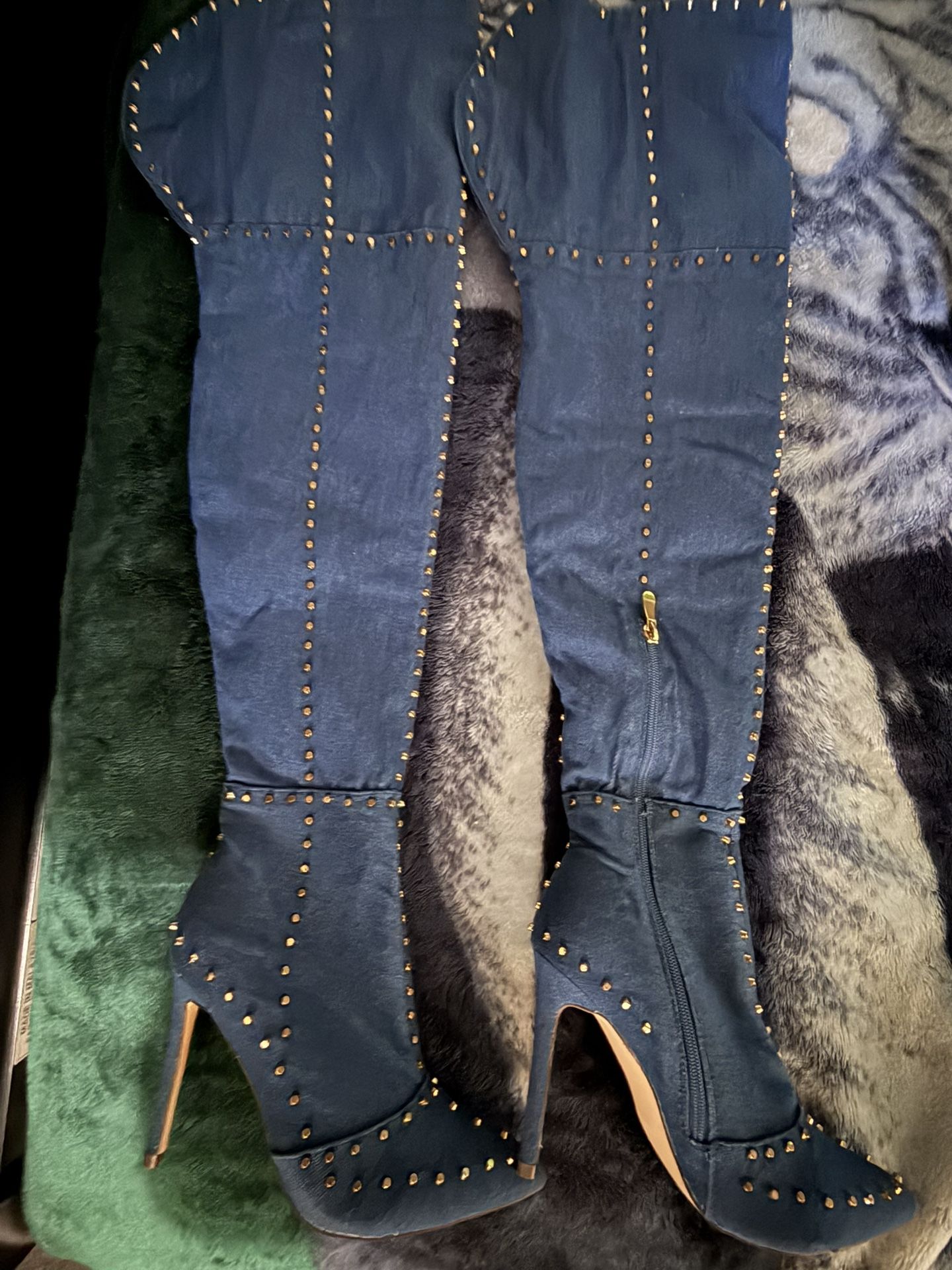 Knee High Heels