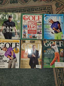 6 golf magazines